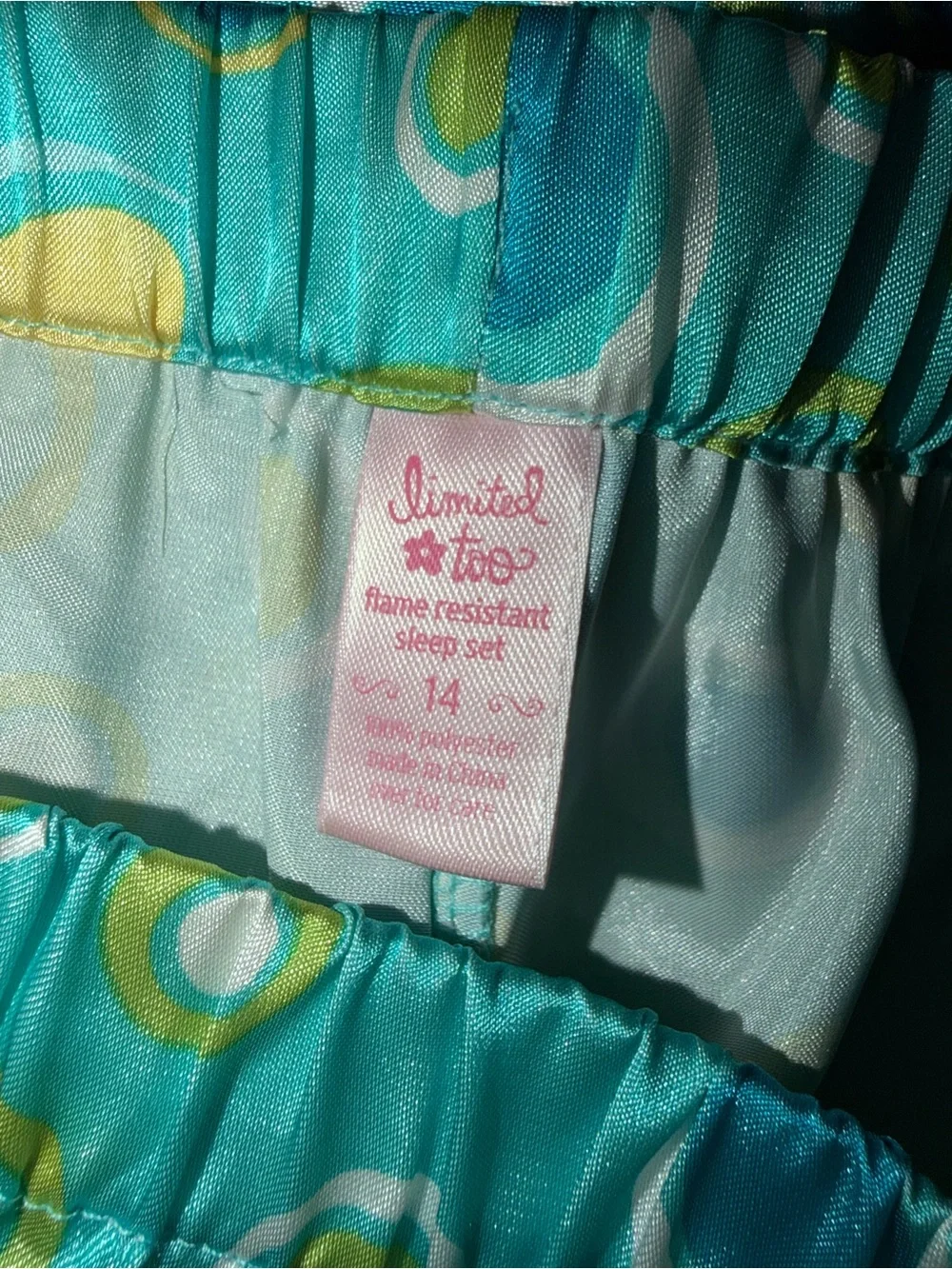 Limited Too excellent size
